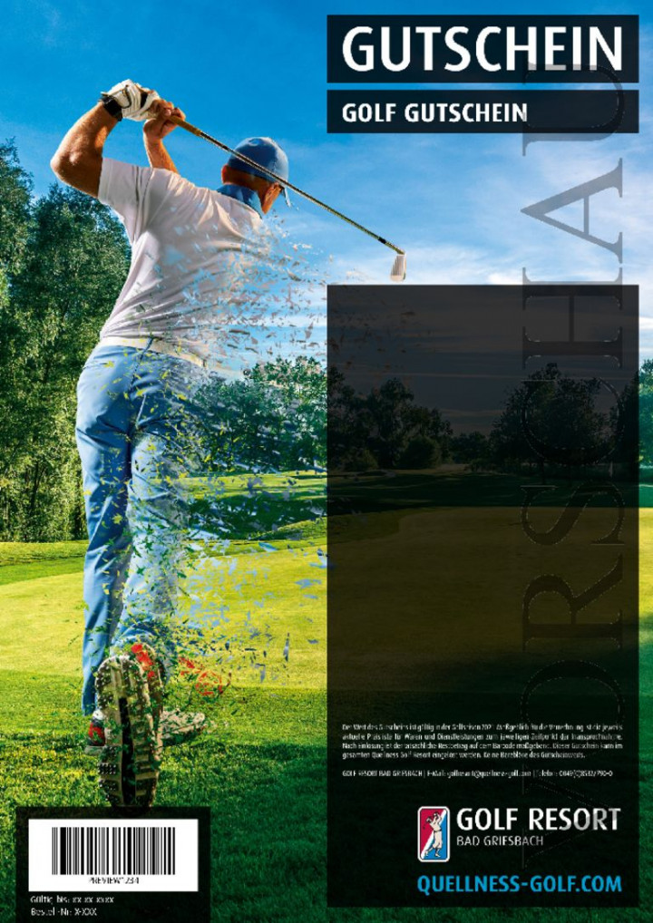 GOLF GUTSCHEIN