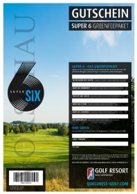 SUPER 6 Greenfeepaket